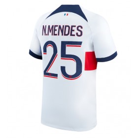Paris Saint-Germain Nuno Mendes #25 Borta Kläder 2023-24 Kortärmad